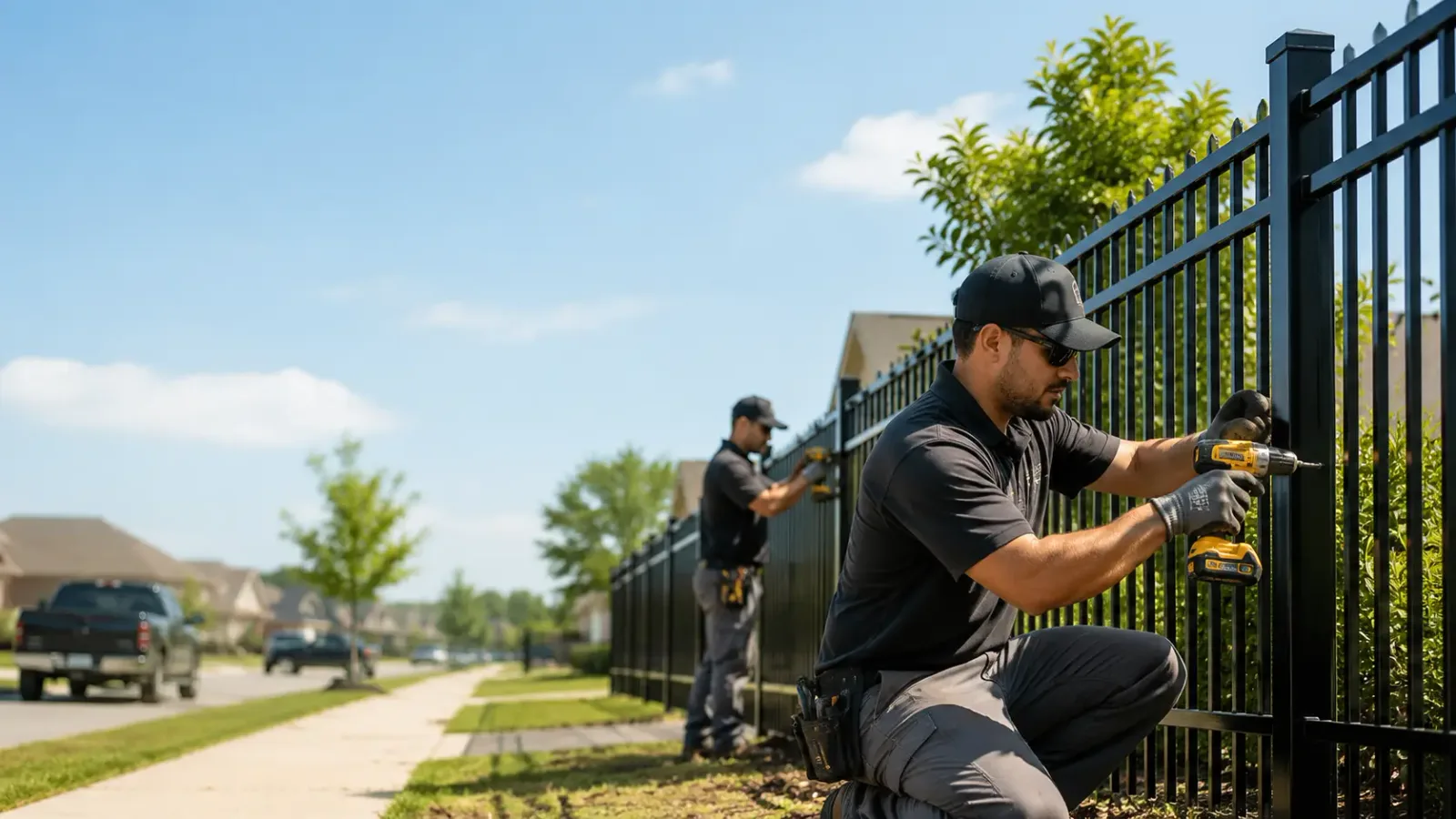 Metal Fence Installation in Stapleton, GA